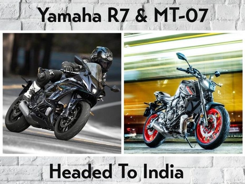 Yamaha MT-07, R7 Indiabound