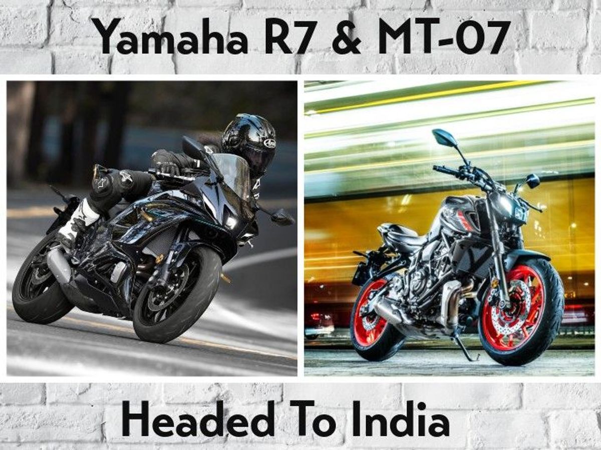 Yamaha MT-07 And R7 To Debut In India This Year - ZigWheels