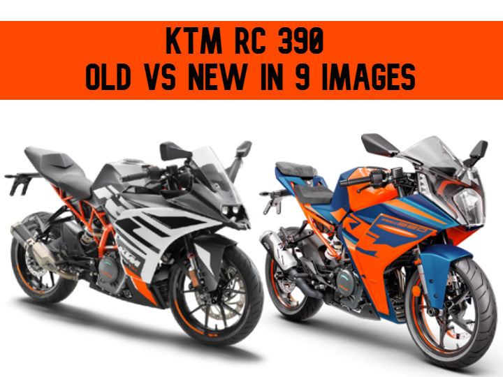 New-gen KTM RC 390 Compared With The Old-gen Bike In 9 Images