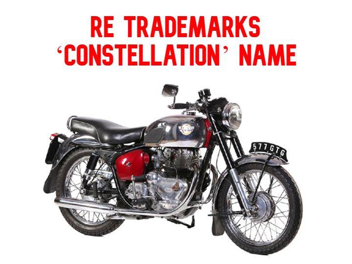 Royal Enfield Constellation Trademarked Possibly Could Be A New