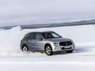 New Mercedes-Benz GLC Teased Sliding Around In Sweden’s Winter