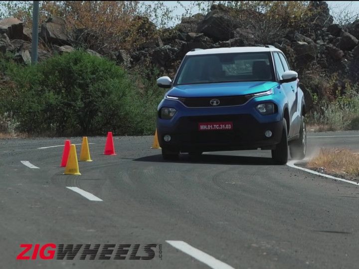 Tata Punch vs Altroz Braking, Cornering, Ride And Handling Compared