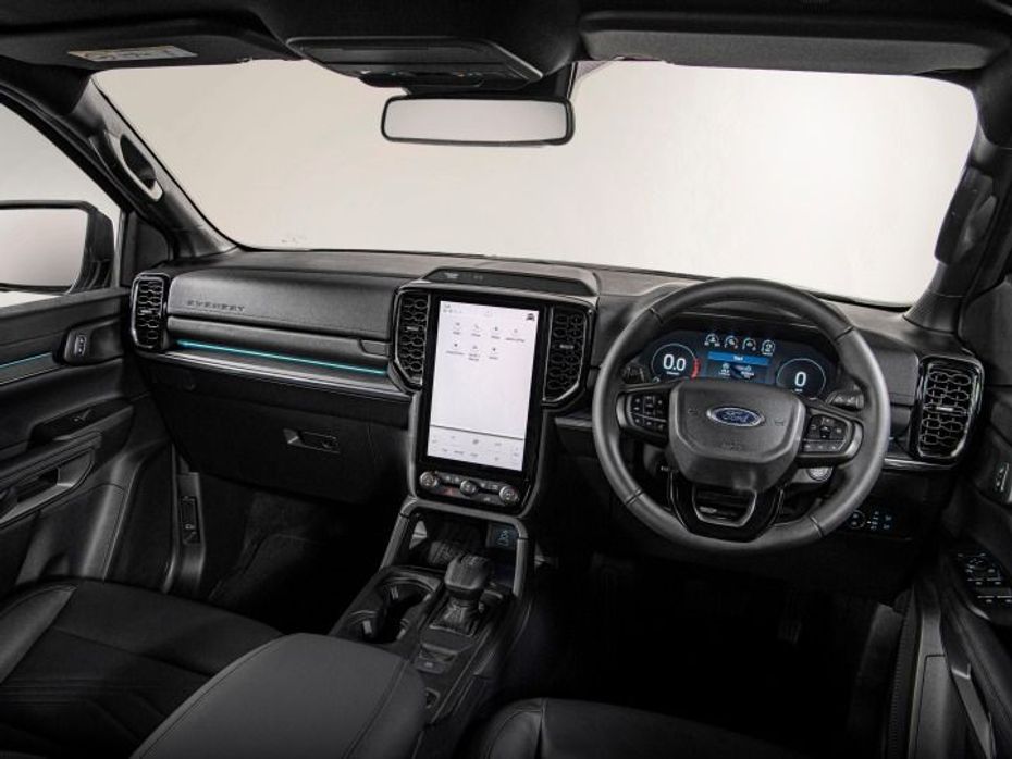 New Ford Everest Cabin