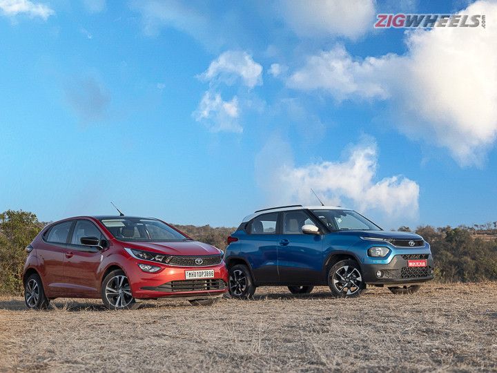 Tata Punch vs Altroz Braking, Cornering, Ride And Handling Compared