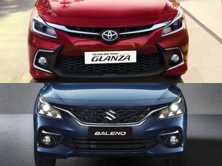 2022 Toyota Glanza vs Maruti Suzuki Baleno Differences In Detailed