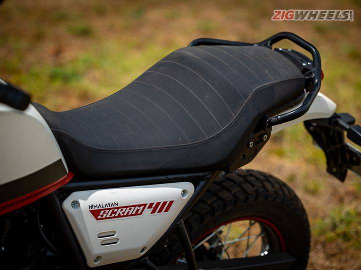 Royal enfield online himalayan single seat