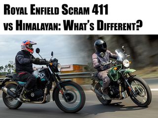 How Different Is The Scram 411 From The Himalayan?