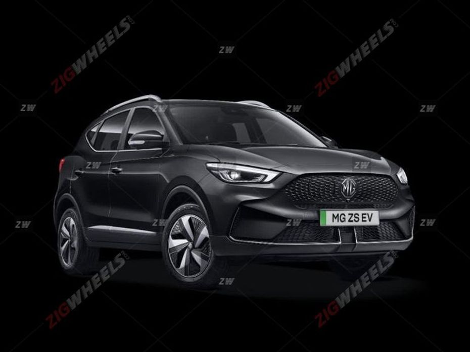 EXCLUSIVE: 2022 MG ZS EV To Come In Four Colours, Two Options Are New ...