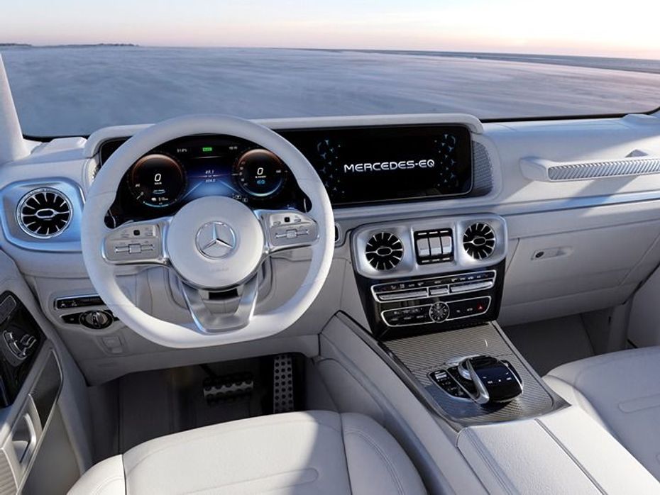 Merecedes-Benz EQG Concept Interior