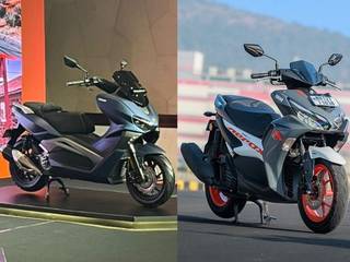 Keeway Vieste 300 vs Yamaha Aerox 155: Specification Comparison Keeway Vieste 300 vs Yamaha Aerox 155: Specification Comparison