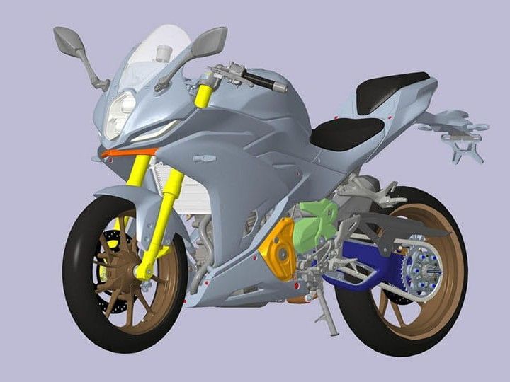 Benelli 400cc Faired Bike Patented, To 