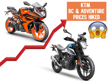 KTM Price Hike May 2022