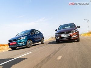 Tata Tigor EV Vs i-CNG Ride And Handling Compared