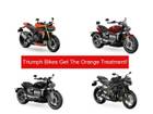 Triumph’s Roadster And Rocket Lineup Get The Orange Treatment