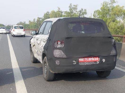 Facelifted Hyundai Venue Lower Spec Variant Spotted Testing