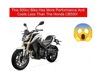 Keeway’s 500cc Naked Is More Powerful Than The Honda CB500F And Costs A Lot Less