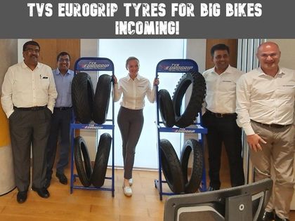 TVS Eurogrip Tyres Unveiled