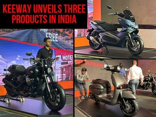 Keeway Enters India With A Cruiser, Maxi-Scooter And Retro Scooter