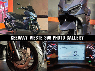 Take A Detailed Look At The Newly Launched Keeway Vieste 300 Maxi-Scooter