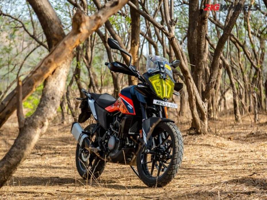 2022 KTM 390 Adventure Front Quarter