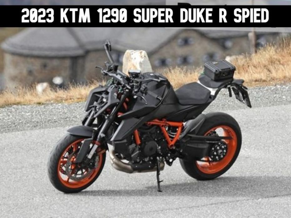 2023 KTM 1290 Super Duke R Spied