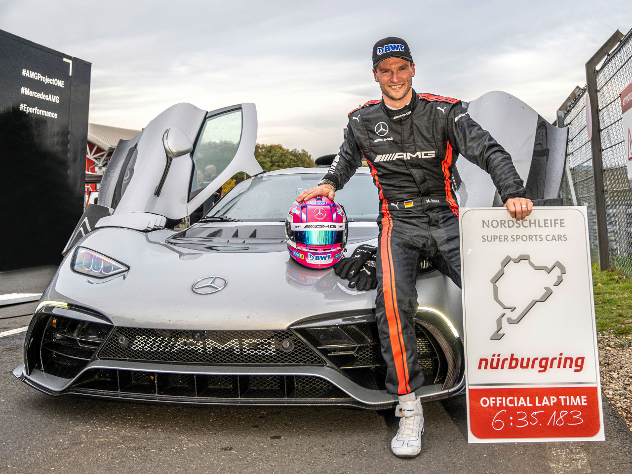 Mercedes-AMG One Hypercar Smashes Nurburgring Lap Record For