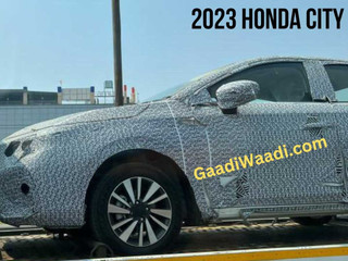 Honda Begins Testing Facelifted City In India Honda Begins Testing Facelifted City In India