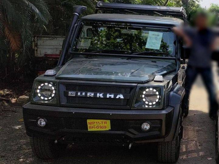 Force Gurkha 5door Export Model Spied Before Launch In India ZigWheels