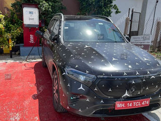 Mercedes-EQ EQB Electric SUV Makes Spy Shot Debut In India