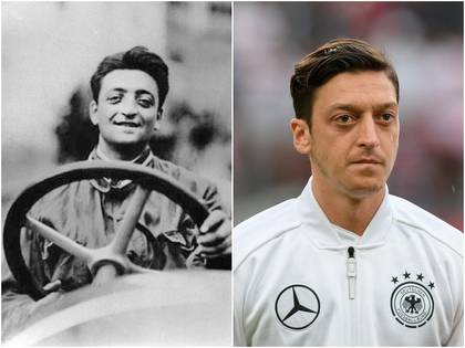 Young Enzo Ferrari