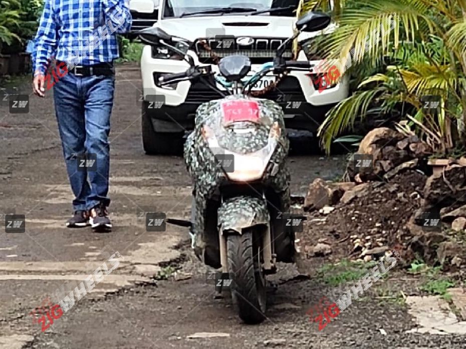 EXCLUSIVE: Mahindra Electric Scooter Spotted Testing In India