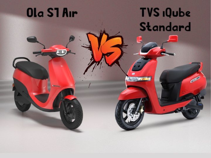 Ola S1 Air vs TVS iQube Standard