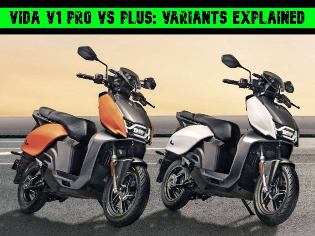 Hero Vida V1 Plus vs Vida V1 Pro Variants Explained - ZigWheels