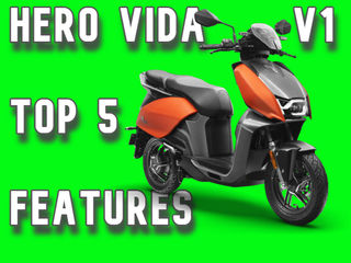 Top 5 Coolest Features On The New Vida V1 E-scooter