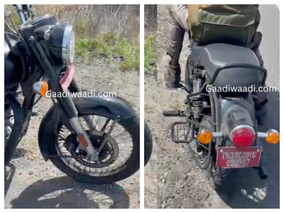 2023 Royal Enfield Bullet 350 Spotted Testing