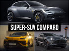 Super SUVs Assemble: Ferrari Purosangue vs Lamborghini Urus Performante vs Aston-Martin DBX