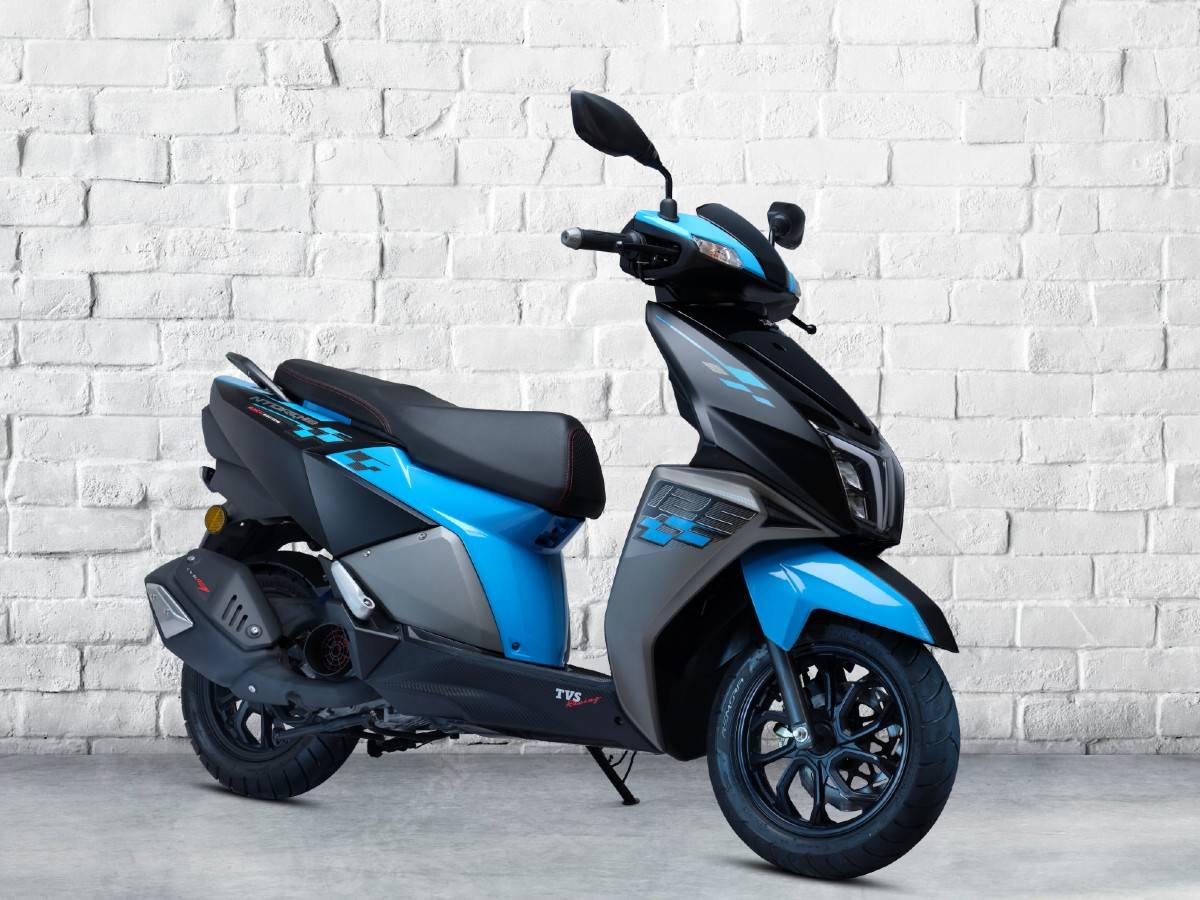 BREAKING TVS NTorq 125 Race Edition Launched In New Marine Blue Colour ZigWheels