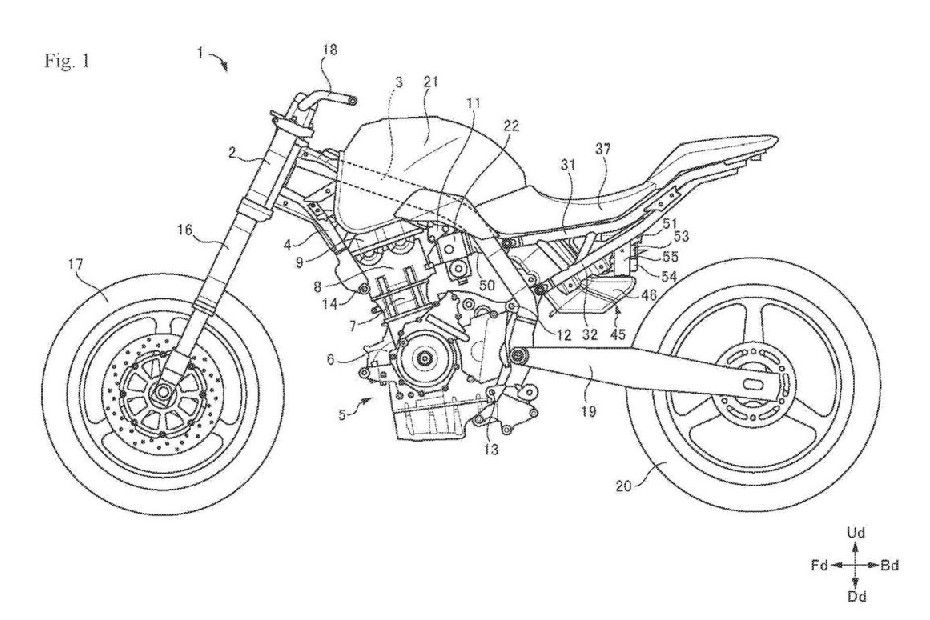 Suzuki V-Strom 700 Patent Design