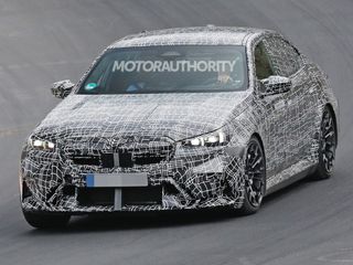 BMW’s Next-gen Performance Sedan, The M5, Spied At Nurburgring Racetrack