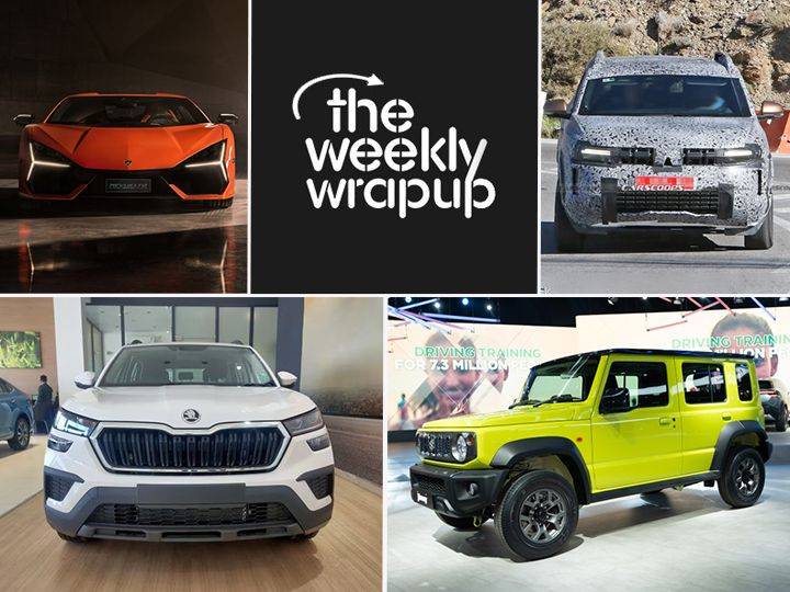 This Week's Four-wheeler Car News Highlights: Lamborghini Revuelto  Launched, 2024 Renault Duster Spied, Skoda Kushaq Onyx Edition, Maruti  Jimny And More - ZigWheels