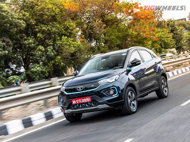 Tata Nexon Ev Max To Get Blacked Out Dark Edition Soon Teased With