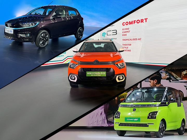 MG Comet EV's Price Compared With Tata Tiago EV and Citroen eC3 ZigWheels