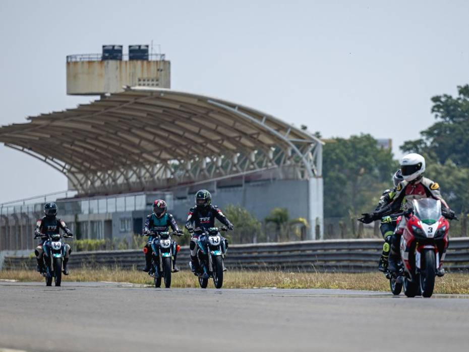 TVS Apache modified bike