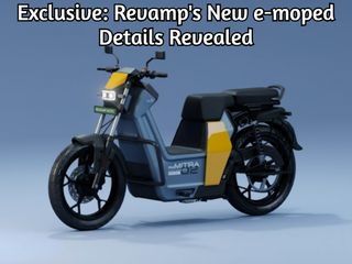 EXCLUSIVE: Shark Tank Fame Revamp Moto’s e-Moped Launch Details, Specs Revealed