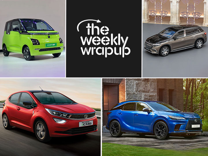 Top India Car News: MG Comet EV Unveiled, Tata Altroz CNG Bookings Open, New Lexus RX Launched In India, First Electric Mercedes-Maybach Unveiled - Vimarsana News