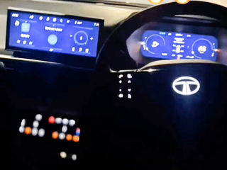 2023 Tata Nexon Facelift Interior Seen In All Its Glory At Night