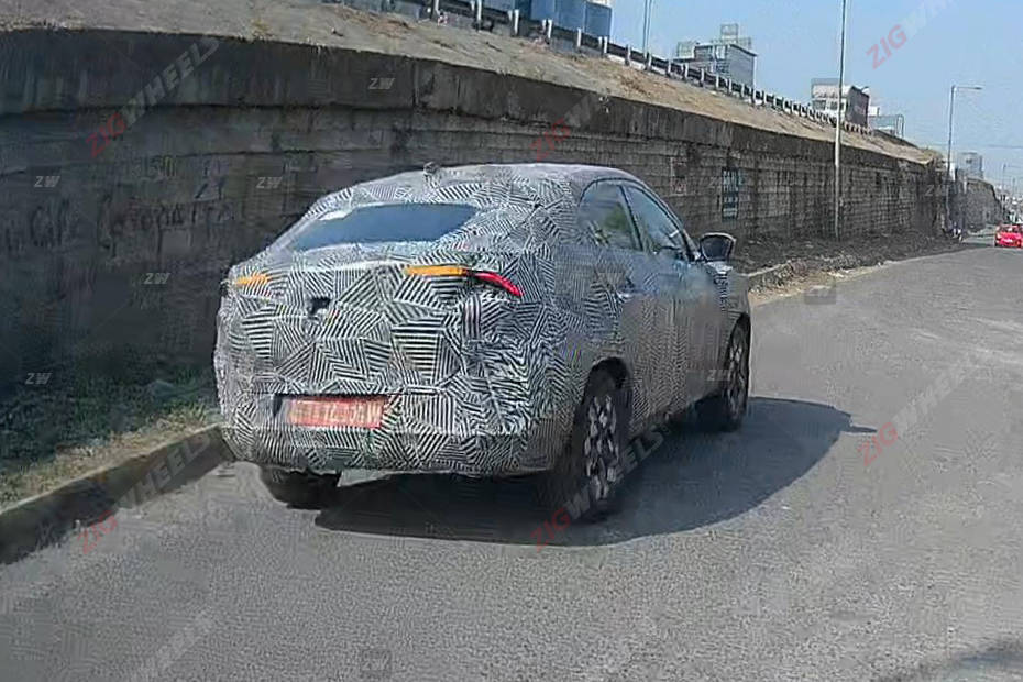 Tata Curvv Spy Shot