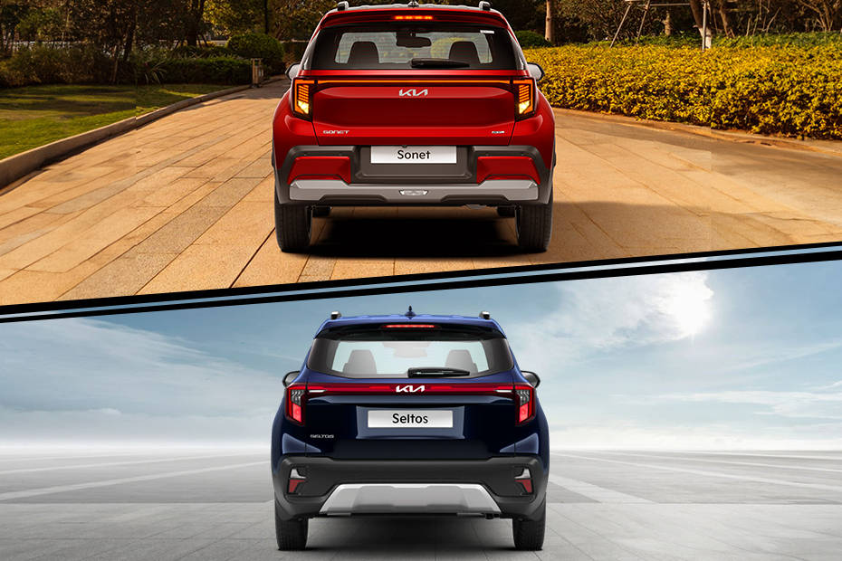 Facelifted 2024 Kia Sonet and 2023 Kia Seltos