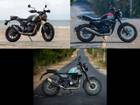 Triumph Scrambler 400 X vs Yezdi Scrambler vs Royal Enfield Scram 411: Specifications Compared Triumph Scrambler 400 X vs Yezdi Scrambler vs Royal Enfield Scram 411: Specifications Compared