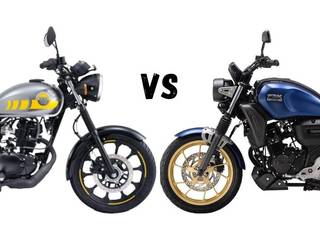 Kawasaki W175 Street vs Yamaha FZ-X: Image Comparison Kawasaki W175 Street vs Yamaha FZ-X: Image Comparison